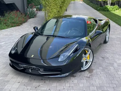 Usado Ferrari 458 570 CV (419 kW) 2010 Negro Coupe