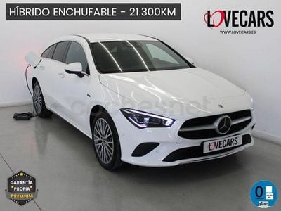 Usado Mercedes CLA250e Shooting Brake 218 CV (160 kW) 2021 Blanco Familiar