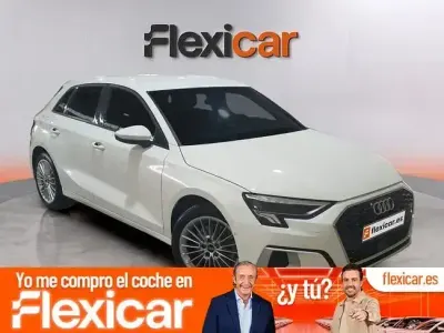 Usado Audi A3 150 CV (110 kW) 2021 Blanco Berlina