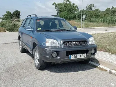 Usado Hyundai Santa Fe GLS 145 CV (106 kW) 2003 Gris / plata SUV