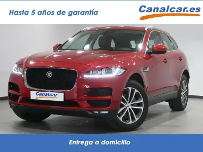 Usado Jaguar F-Pace Prestige 250 CV (183 kW) 2018 Rojo SUV