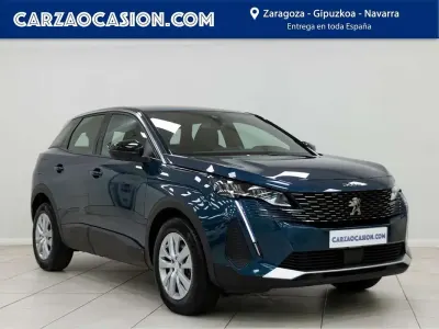 Usado Peugeot 3008 Active 131 CV (96 kW) 2022 Azul SUV