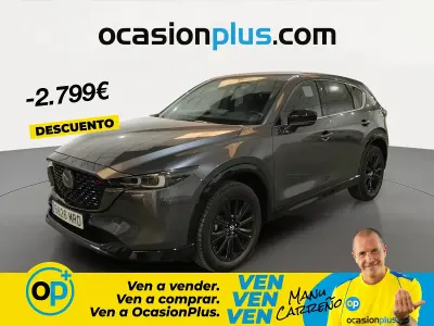 Usado Mazda CX-5 Homura-Line 165 CV (121 kW) 2024 Gris SUV