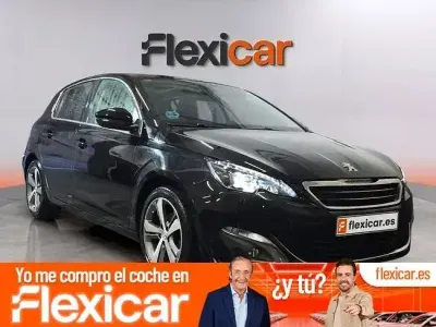 Usado Peugeot 308 Allure 130 CV (95 kW) 2017 Negro Berlina