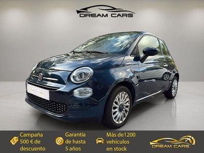 Usado Fiat 500 Dolcevita 70 CV (51 kW) 2022 Azul Utilitario