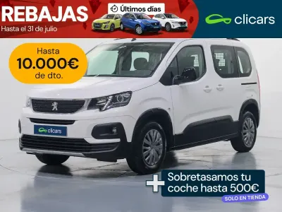 Usado Peugeot Rifter Allure 100 CV (73 kW) 2022 Blanco Monovolumen