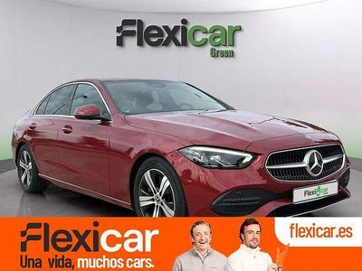 Usado Mercedes C200 163 CV (119 kW) 2023 Rojo Berlina