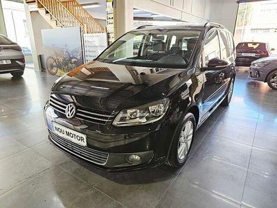 Negro Usado 2015 VW Touran Advance Monovolumen | 14.000 € (Precio justo)