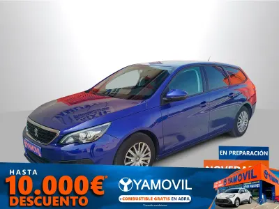 Usado Peugeot 308 Business-Line 100 CV (73 kW) 2019 Azul