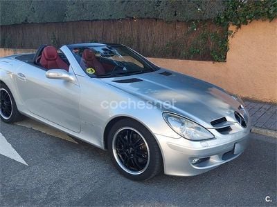 Usado Mercedes SLK200 163 CV (119 kW) 2005 Blanco Descapotable