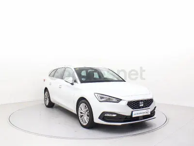 Usado Seat Leon 150 CV (110 kW) 2020 Blanco Familiar