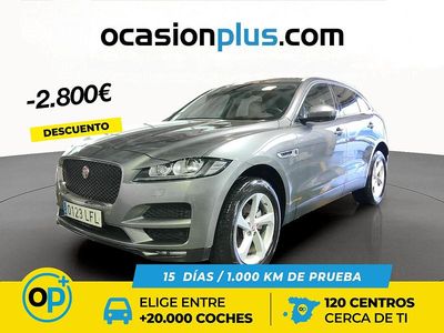 Usado Jaguar F-Pace Prestige 250 CV (183 kW) 2020 Gris SUV