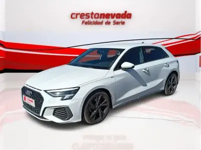 Usado Audi A3 S-Line 150 CV (110 kW) 2022 Blanco Berlina
