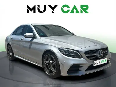 Usado Mercedes C200 150 CV (110 kW) 2019 Gris / plata Berlina