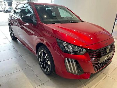 Ny Peugeot e-208 Style 100 kW (136 HK) 2025 Röd Halvkombi