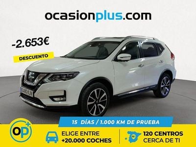 Blanco Usado 2018 Nissan X-Trail Tekna SUV | 18.190 € (Precio justo)