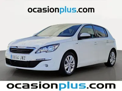 Usado Peugeot 308 Style 110 CV (80 kW) 2017 Blanco Utilitario