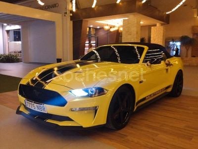 Amarillo Usado 2021 Ford Mustang GT Descapotable | 49.999 € (Caro)