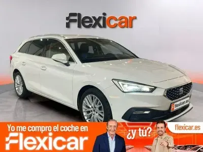 Usado Seat Leon XCELLENCE 204 CV (150 kW) 2021 Blanco Berlina