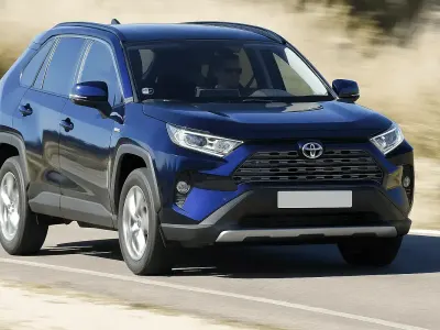 Usado Toyota RAV4 Hybrid Advance 197 CV (144 kW) 2019 Azul SUV