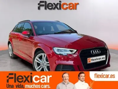 Usado Audi A3 S-Line 150 CV (110 kW) 2020 Rojo Berlina