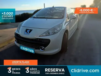 Begagnad Peugeot 207 CC Sport 109 HK (80 kW) 2009 Beige Cab