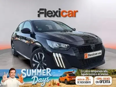 Usado Peugeot 208 Style 100 CV (73 kW) 2024 Negro Utilitario