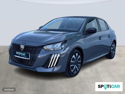 Usado Peugeot 208 Active 100 CV (73 kW) 2024 Gris Utilitario