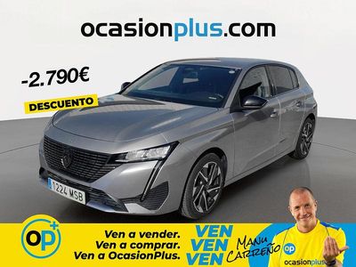 Usado Peugeot 308 Allure 130 CV (95 kW) 2024 Gris Berlina