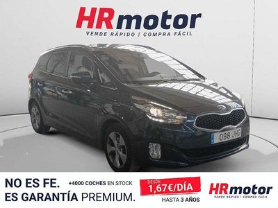 Usado Kia Carens 135 CV (99 kW) 2015 Azul Monovolumen