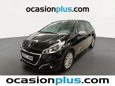 Usado Peugeot 208 Signature Sky 83 CV (61 kW) 2019 Negro Utilitario