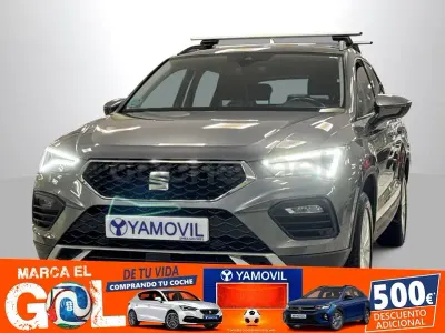 Usado Seat Ateca Style 110 CV (80 kW) 2022 Gris SUV