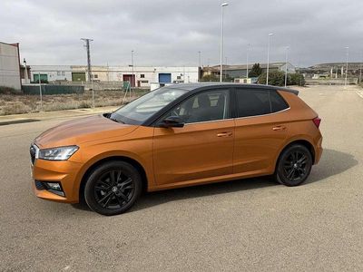 Usado Skoda Fabia Style 95 CV (69 kW) 2022 Naranja Utilitario