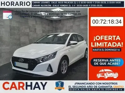 Usado Hyundai i20 101 CV (74 kW) 2021 Blanco Utilitario
