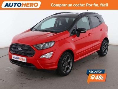 Rojo Usado 2018 Ford Ecosport ST-Line SUV | 11.599 € (Precio justo)