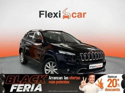 Negro Usado 2015 Jeep Cherokee Limited SUV | 16.990 € (Precio justo)