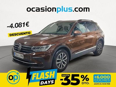 Usado VW Tiguan 130 CV (95 kW) 2021 Marrón SUV
