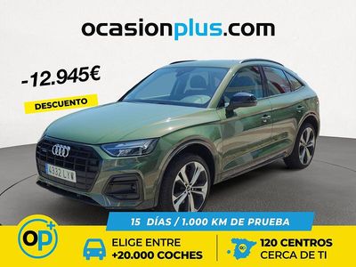 Verde Usado 2022 Audi Q5 Advanced Plus SUV | 41.750 € (Precio justo)