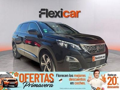 Usado Peugeot 5008 GT-line 120 CV (88 kW) 2017 Negro