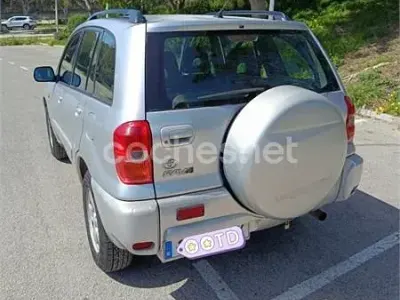 Brugt Toyota RAV4 Luna 125 HK (91 kW) 2002 Grå SUV