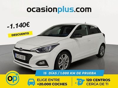 Blanco Usado 2019 Hyundai i20 Berlina | 12.550 € (Precio justo)