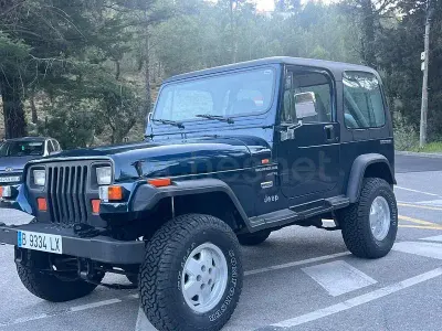 Usado Jeep Wrangler 121 CV (88 kW) 1990 Azul SUV