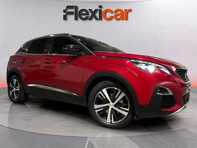Rojo Usado 2019 Peugeot 3008 GT-line SUV | 15.990 € (Precio justo)