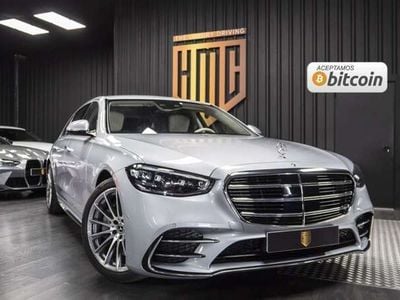 Usado Mercedes S350 286 CV (210 kW) 2022 Plateado Berlina