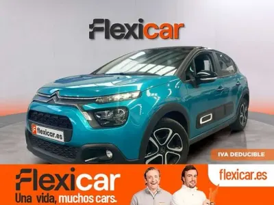 Usado Citroën C3 Feel 83 CV (61 kW) 2022 Azul Utilitario
