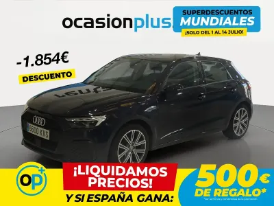 Usado Audi A1 Advanced Plus 95 CV (69 kW) 2019 Azul SUV