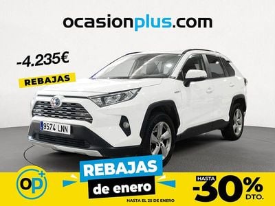 Blanco Usado 2021 Toyota RAV4 Advance Recogida | 31.190 € (Precio justo)