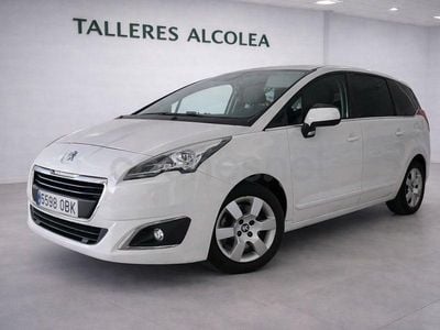 Usado Peugeot 5008 Active 120 CV (88 kW) 2016 Blanco Monovolumen