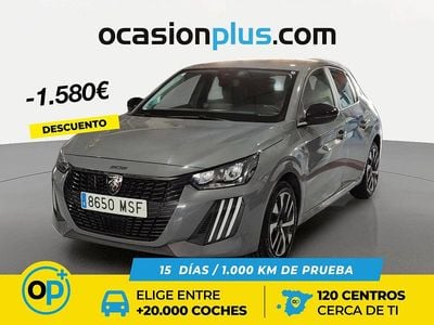 Usado Peugeot 208 Active 100 CV (73 kW) 2024 Gris Utilitario