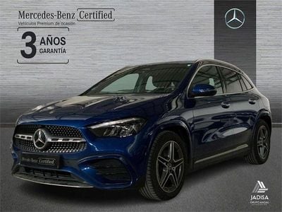 Azul Usado 2025 Mercedes GLA200 AMG line SUV | 42.490 € (Precio justo)